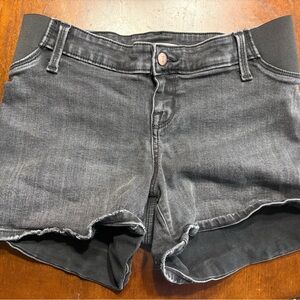 Isabel Maternity by Ingrid & Isabel Black Jean Shorts